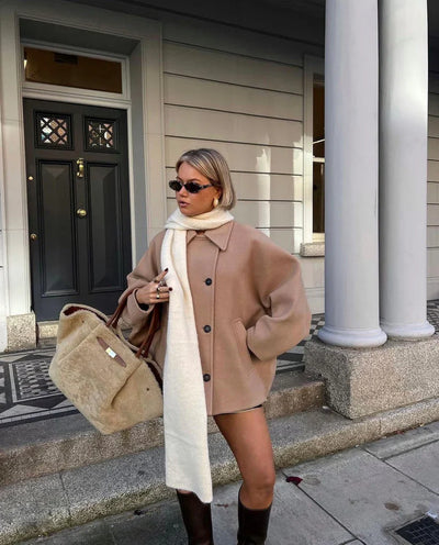 Dana | Oversized wool coat